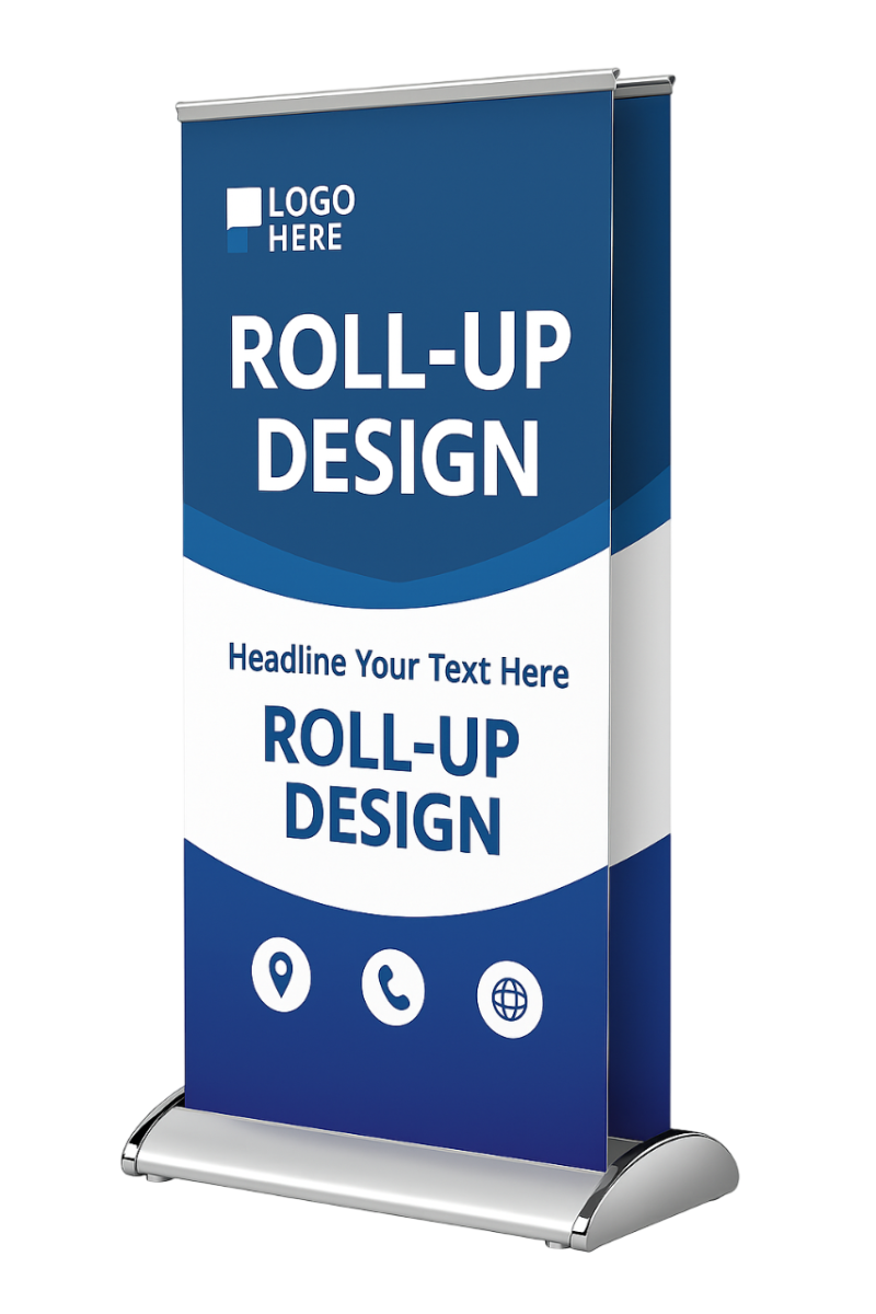 Double Sided Roll Up Banner