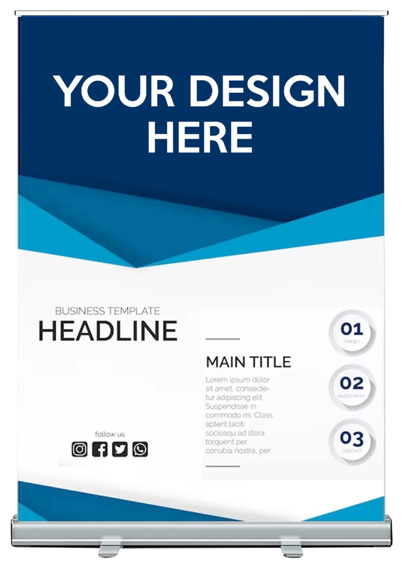 Large Roll Up Banner