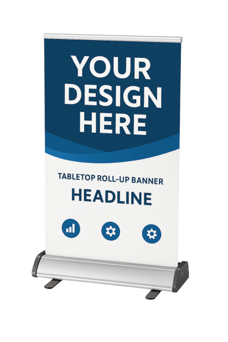 Table Top Roll Up Banner